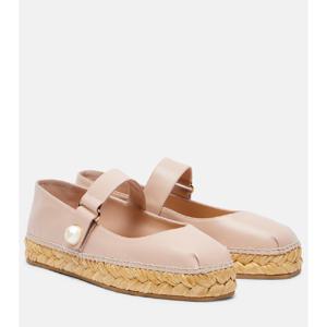 지미추 Fayence 레더 에스파드리유 P01071251