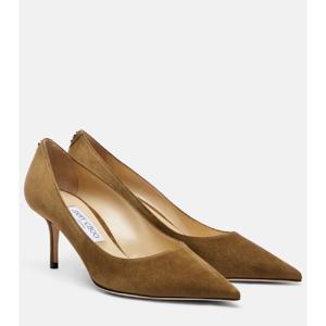 지미추 Love 65 스웨이드 펌프스 P01071164