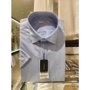 듀퐁셔츠  슬림핏 반팔 SE5MM21HS308SBU 아이스폴 블루