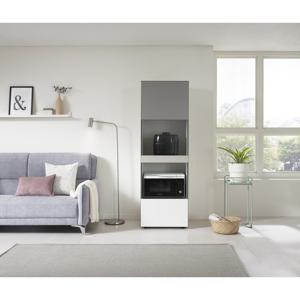 데코라인 비크 주방 키큰 광파오븐 렌지대 선반 다용도 수납장 990 그레이 방문설치