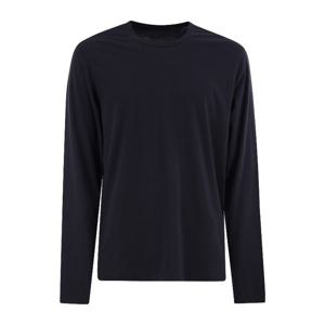 마제스틱필라쳐 슬림 핏 롱 슬리브 크루넥 티셔츠 S25M090 003