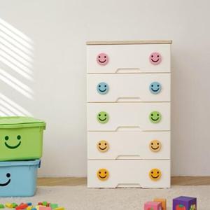 아트박스/보노하우스 해피플러스 5단 서랍장 내추럴오크상판 아