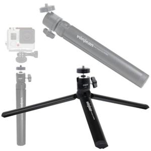 아트박스/본젠 KM-835 미니 셀카스틱 삼각대 + VD-132 회전 미니