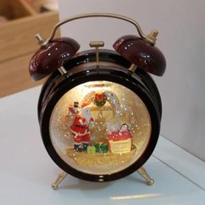 아트박스/진바스 산타 멜로디박스 워터볼 알람시계