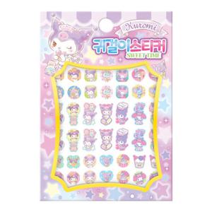 아트박스/학산문화사 산리오캐릭터즈 쿠로미 귀걸이 스티커 스윗