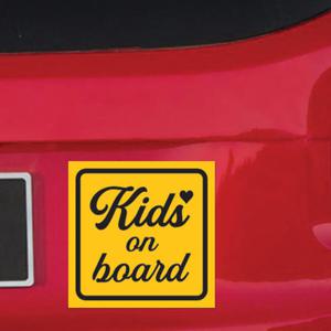 아트박스/리틀메테오 아기가타고있어요 자석 스티커 LMCM-081 SQ