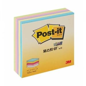 아트박스/3M 3M 포스트잇 큐브 CT-33 파스텔 (76*76mm)