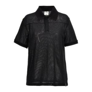 Courreges AC 메시 반소매 폴로 셔츠 124JPO025JS0069 9999 TP942757128