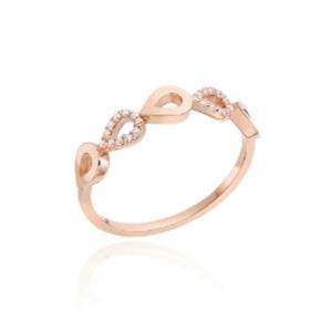 [로이드] 런던드롭 포인트 세팅 14k/18K 반지 LRS23002G