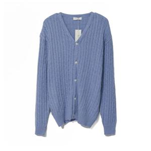 [리빌모아]국산 남녀공용 제니 꽈베기 가디건 FL2-CA-Q042-소라
