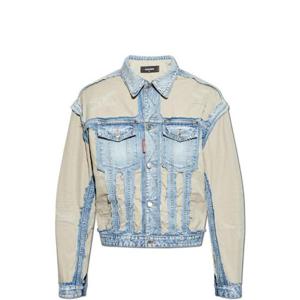 Dsquared2 디스트레스드 버튼 데님 재킷 S74AM1547S30309 470 TP943205919