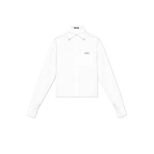 Versace 롱 슬리브 버튼 업 셔츠 10137651A01816 1W000 TP943946630