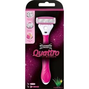 윌킨슨 소드 WILKINSON SWORD 여성용 면도기 Quattro 1개