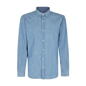 Aspesi 포인티드 칼라 버튼 데님 셔츠 CE89V062093 01998 TP936758939