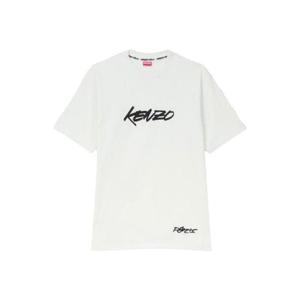 Kenzo 로고 프린트 크루넥 티셔츠 FF65TS2524SG 02 TP944711355