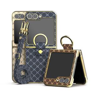 Z플립5 갤럭시 Z플립5/ 골든 로드 링 숄더스트랩 갤럭시Z플립5케이스