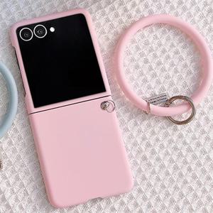 갤럭시Z플립7 제트지 링핸드스트랩 슬림매트하드 지문방지케이스