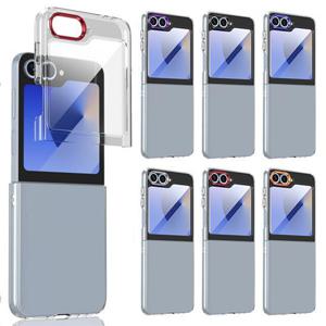 갤럭시Z플립7 제트지 변색없는 크리스탈 클리어 모던 하드케이스