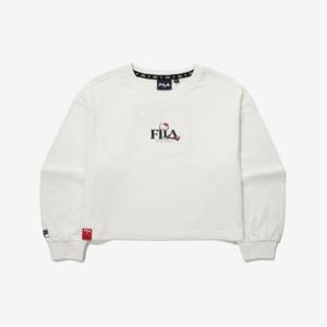 [휠라 키즈]헬로키티 콜라보레이션 티셔츠 (FK2RLG1K01F_OWH)