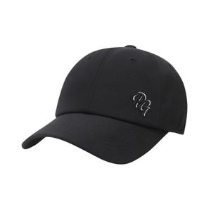 공용 솔리드 배색 자수 로고 볼캡 531E3CP055BK