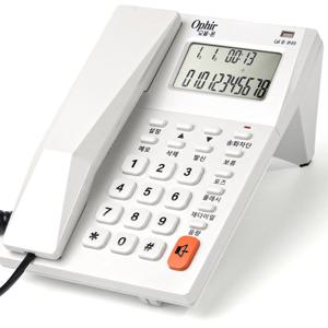 오빌 고급 유선전화기 발신자표시 삼성,LG키폰호환 OP-810 화이트