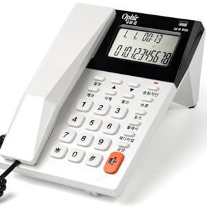 오빌 고급 유선전화기 발신자표시 삼성/LG키폰호환 OP-820 블랙