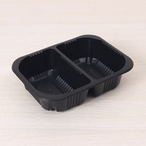 PP실링용기 JH 19155-2B 블랙 300개 일회용 포장용기 배달용기 일회용플라스틱용기 PP실링용기 19153 19154