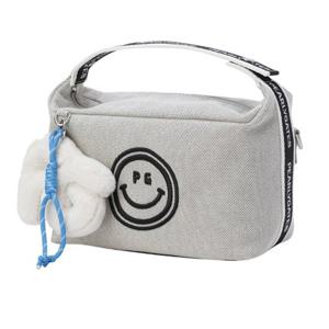 여성 스마일 투웨이 파우치 백&퍼 키링  521E3BG007BK