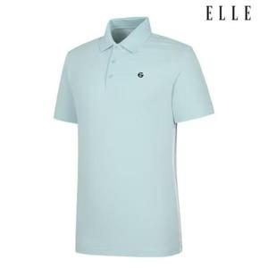 엘르골프 세이브존01 남성 에리 불박 로고 폴로 티셔츠 6J35207 740
