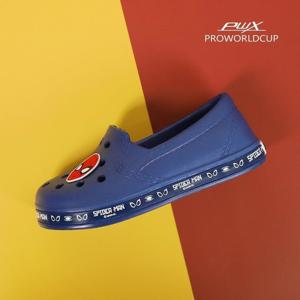 [PWX]프로월드컵키즈 스파이더맨 로 EVA실내화(NV)