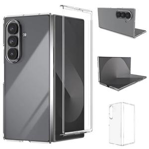 갤럭시Z폴드7 제트지 변색없는 투명 심플 슬림 하드 보호 케이스