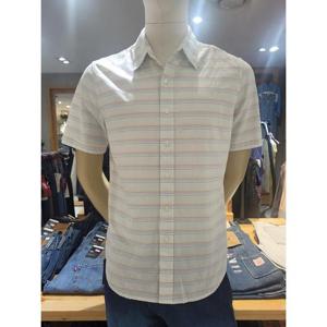 [리바이스] 남성체크남방반팔셔츠