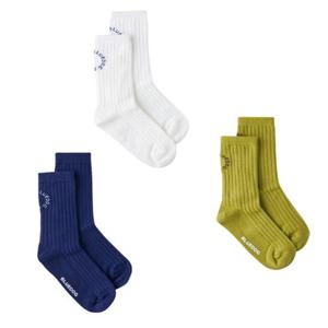 [블루독8-키즈] 택1 오프화이트 BI베이직단말 데일리삭스 양말 유치원 세돌선물 초등학생 25A1981001