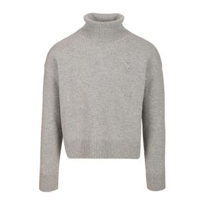 아미 터틀넥 리브 헴 스웨터 H25UKS821 KN0071 050H25