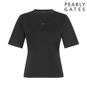 파리게이츠 (521E3TR104BK) 여성 배색 라인 냉감 반팔 티셔츠