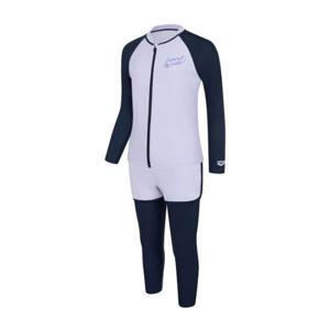 아레나  서클 집업 래쉬가드 세트(A5BG1GS07LAV)