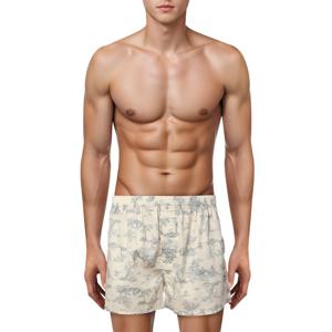 [바바라(언더웨어)]순면 60수 자수 남성 트렁크 팬티 AMT4610T