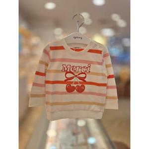 아가방 세이브존03 아가방 엘라 멀티 스트라이프 맨투맨티셔츠 AG01S531053A