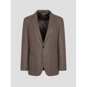 [갤럭시 라이프스타일] 울 캐시미어 건클럽체크 재킷  베이지 (GC5911M08A)