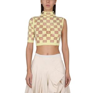 막스마라 민소매 티셔츠 2323611238600 YELLOW