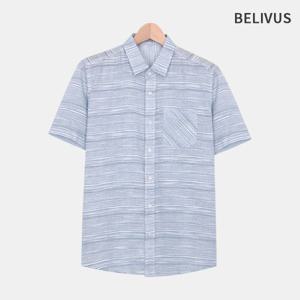 [빌리버스]빌리버스 남자 반팔 셔츠 패턴 여름 남방 BBI043