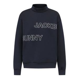 [파리게이츠]521E3TSJ22_NA-여성 잭바니 로고 모크넥 긴팔 티셔츠-(25년가을)