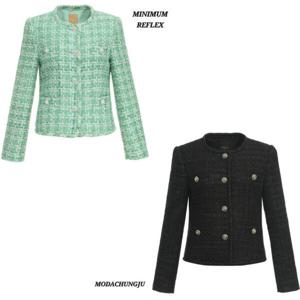 [미니멈]MD 라운드넥 트위드 자켓 MD MYAAWJ1130 M_CJ