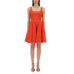 스타우드 미디 원피스 R25S2249PO A CAY RED