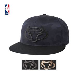 [엔비에이]남녀공용 시카고불스 빅 메탈 포인트 하이플랫 스냅백 모자 N255AP623P