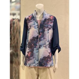 벨리시앙 세이브존01 수채화 메쉬 하이넥 점퍼(2color) JP5230