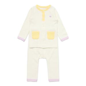 [블루독베이비8] 롤리팝모달내의 (45A7005411) (BLUEDOG BABY 유아 출산 백일 선물 도트 강아지 내복)