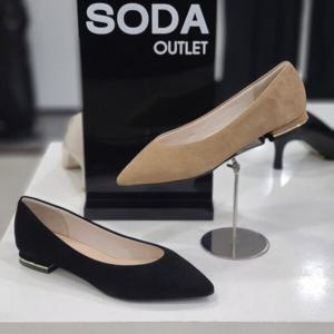 [소다][소다]여성 구두 플랫 단화 FLF305_DG