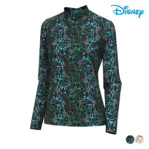 [디즈니골프]여성 프린트 이너 티셔츠 (DN3LTS007-BK)_US