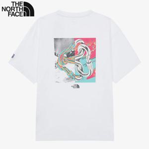 노스페이스 NT7UR70B 남여공용 카라비너 반팔 티셔츠 KR
